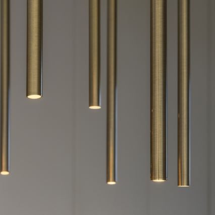 Ideal Lux - Lampadario LED a sospensione con filo FILO LED/25W/230V ottone