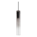 Ideal Lux - Lampadario LED a sospensione con filo FLAM LED/10W/230V diametro 6 cm CRI 90 fumé
