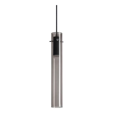 Ideal Lux - Lampadario LED a sospensione con filo FLAM LED/10W/230V diametro 6 cm CRI 90 grigio