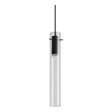 Ideal Lux - Lampadario LED a sospensione con filo FLAM LED/10W/230V diametro 6 cm CRI 90 limpido