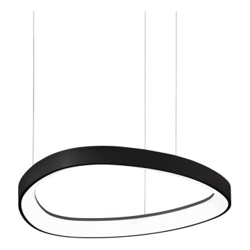 Ideal Lux - Lampadario LED a sospensione con filo GEMINI LED/38W/230V diametro 42,5 cm CRI 90 nero