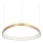 Ideal Lux - Lampadario LED a sospensione con filo GEMINI LED/48W/230V diametro 61 cm CRI 90 oro