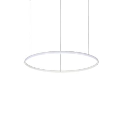 Ideal Lux - Lampadario LED a sospensione con filo HULAHOOP LED/28W/230V 3000K diametro 61 cm CRI 90 bianco