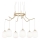 Ideal Lux - Lampadario LED a sospensione con filo KAROUSEL 6xG9/3W/230V diametro 72 cm ottone