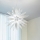 Ideal Lux - Lampadario LED a sospensione con filo LEAVES 12xG9/3W/230V diametro 80 cm bianco