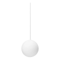 Ideal Lux - Lampadario LED a sospensione con filo MAPA 1xG9/3W/230V diametro 10 cm bianco