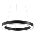 Ideal Lux - Lampadario LED a sospensione con filo ORACLE LED/33W/230V 3000K diametro 60 cm CRI 90 nero