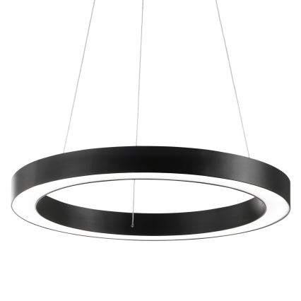 Ideal Lux - Lampadario LED a sospensione con filo ORACLE LED/33W/230V 3000K diametro 60 cm CRI 90 nero