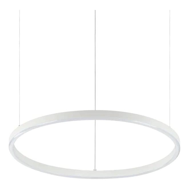 Ideal Lux - Lampadario LED a sospensione con filo ORACLE SLIM LED/32W/230V 3000K diametro 50 cm bianco