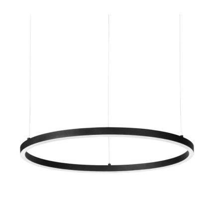 Ideal Lux - Lampadario LED a sospensione con filo ORACLE SLIM LED/32W/230V 3000K diametro 50 cm nero