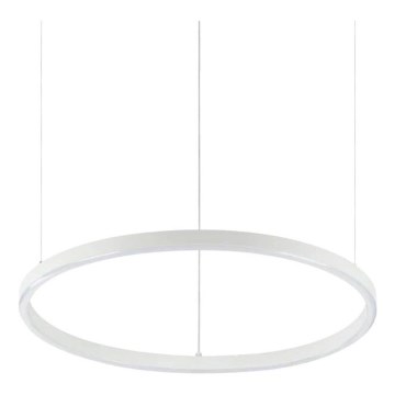 Ideal Lux - Lampadario LED a sospensione con filo ORACLE SLIM LED/32W/230V 4000K diametro 50 cm bianco