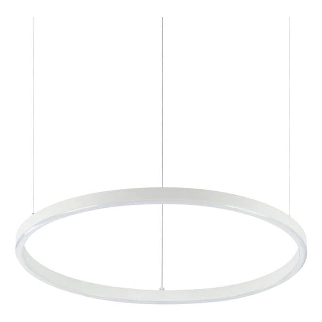 Ideal Lux - Lampadario LED a sospensione con filo ORACLE SLIM LED/32W/230V 4000K diametro 50 cm bianco
