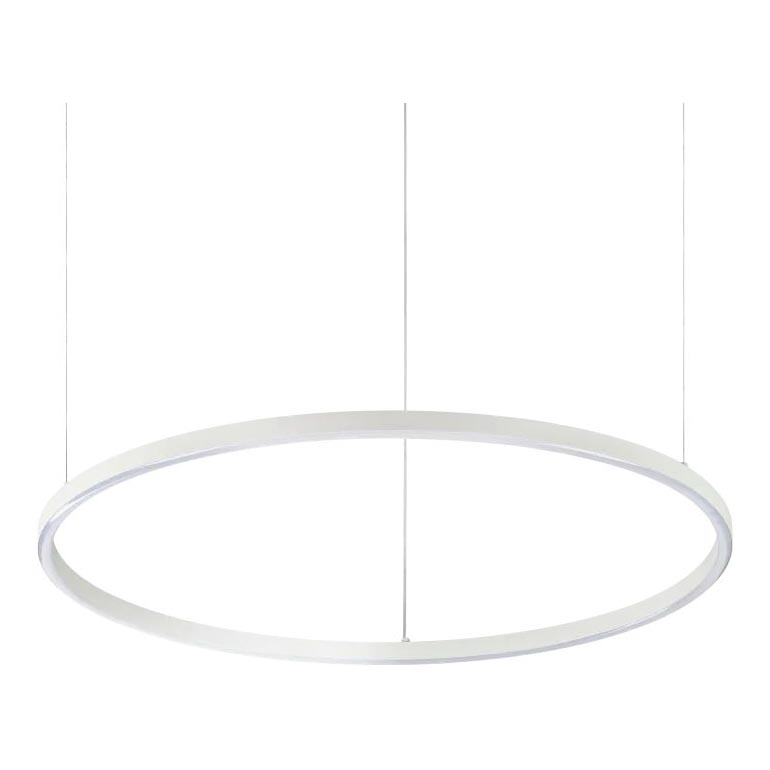 Ideal Lux - Lampadario LED a sospensione con filo ORACLE SLIM LED/37W/230V 2700K diametro 70,5 cm bianco
