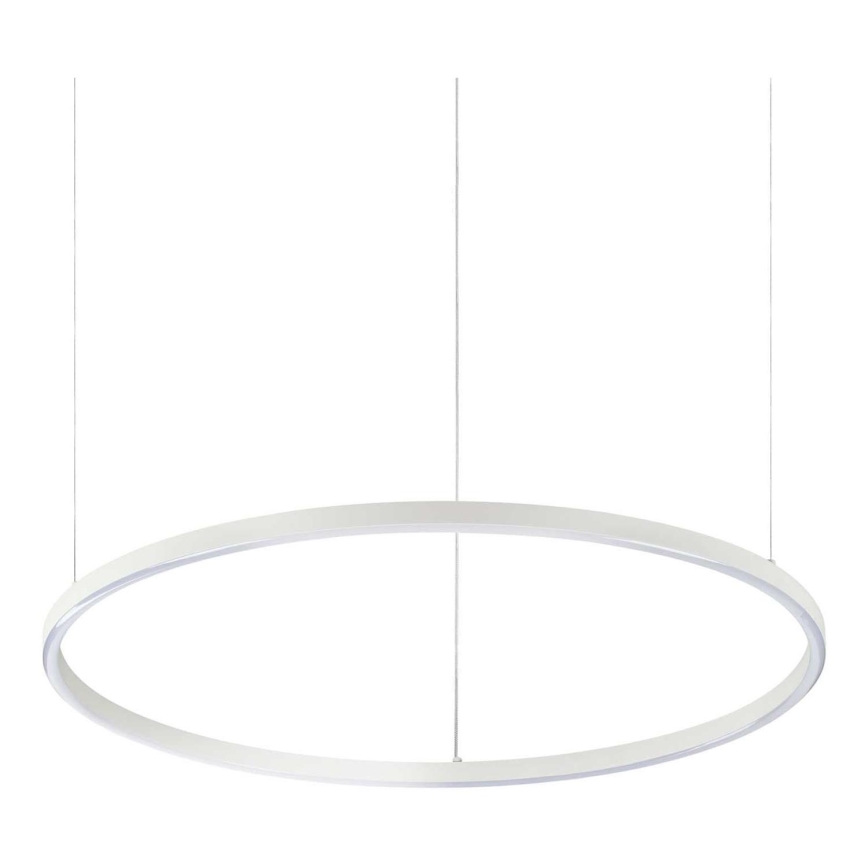 Ideal Lux - Lampadario LED a sospensione con filo ORACLE SLIM LED/38W/230V 3000K diametro 70 cm bianco