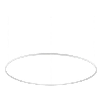 Ideal Lux - Lampadario LED a sospensione con filo ORACLE SLIM LED/83W/230V 2700K diametro 150 cm bianco