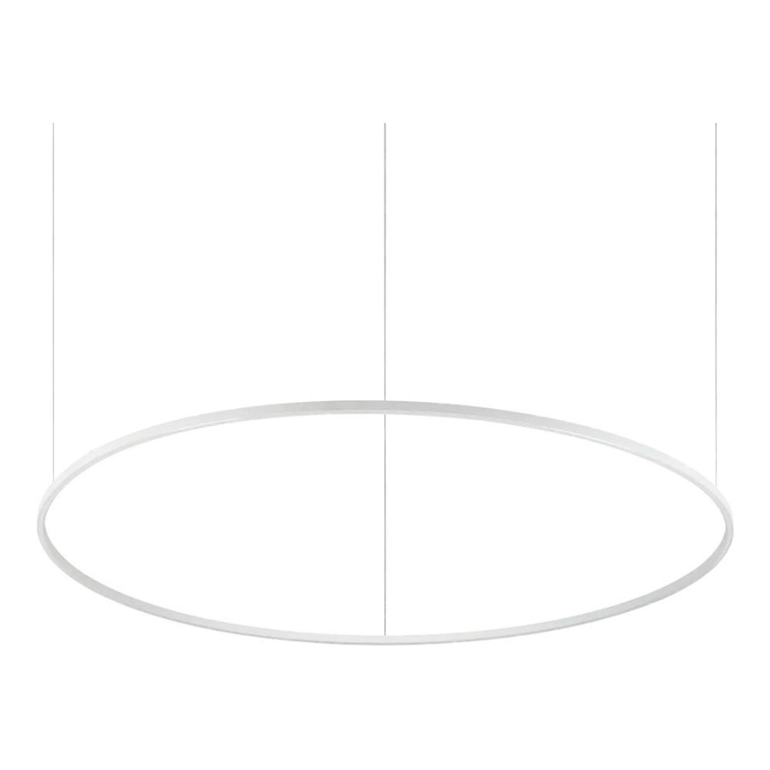 Ideal Lux - Lampadario LED a sospensione con filo ORACLE SLIM LED/83W/230V 2700K diametro 150 cm bianco