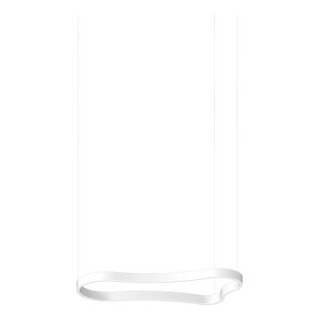 Ideal Lux - Lampadario LED a sospensione con filo WAVES LED/37W/230V CRI 90 bianco