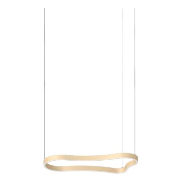 Ideal Lux - Lampadario LED a sospensione con filo WAVES LED/37W/230V CRI 90 ottone