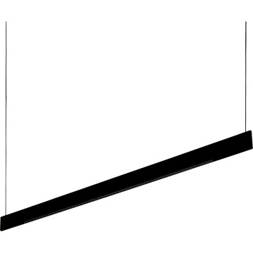 Ideal Lux - Lampadario sospeso a cavo DESK ACCENT LED/36W/230V CRI 90 120 cm nero