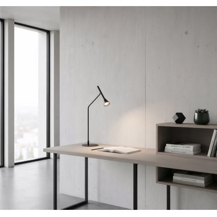 Ideal Lux - Lampe de table tactile à intensité variable DIESIS LED/6,5W/230V CRI 90 noir