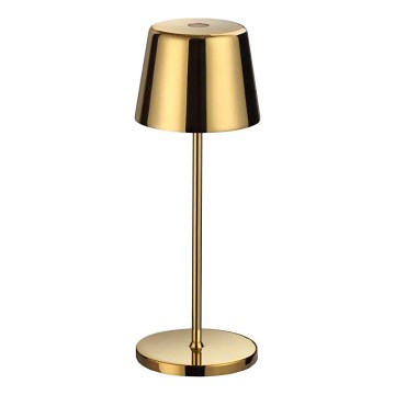 Ideal Lux - Lampe de table extérieure tactile à intensité variable CUTE LED/2,5W/3,7V USB 2200-2700K IP65 doré