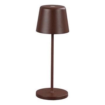 Ideal Lux - Lampe de table extérieure tactile à intensité variable CUTE LED/2,5W/3,7V USB 2200-2700K IP65 marron