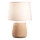 Ideal Lux - Lampe de table KALI 1xE14/40W/230V céramique/crème/beige