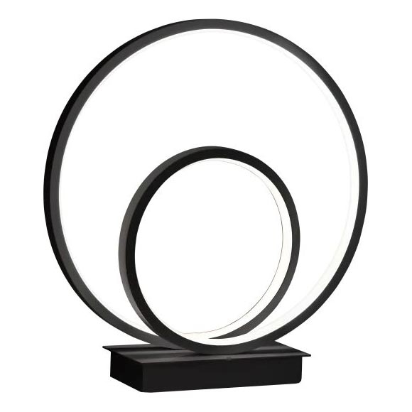 Ideal Lux - Lampe de table OZ LED/22W/230V CRI 90 noir