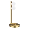 Ideal Lux - Lampe de table PING PONG 2xLED/3W/230V CRI 90 laiton