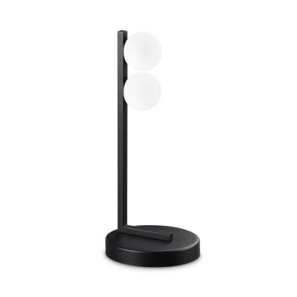 Ideal Lux - Lampe de table PING PONG 2xLED/3W/230V CRI 90 noir