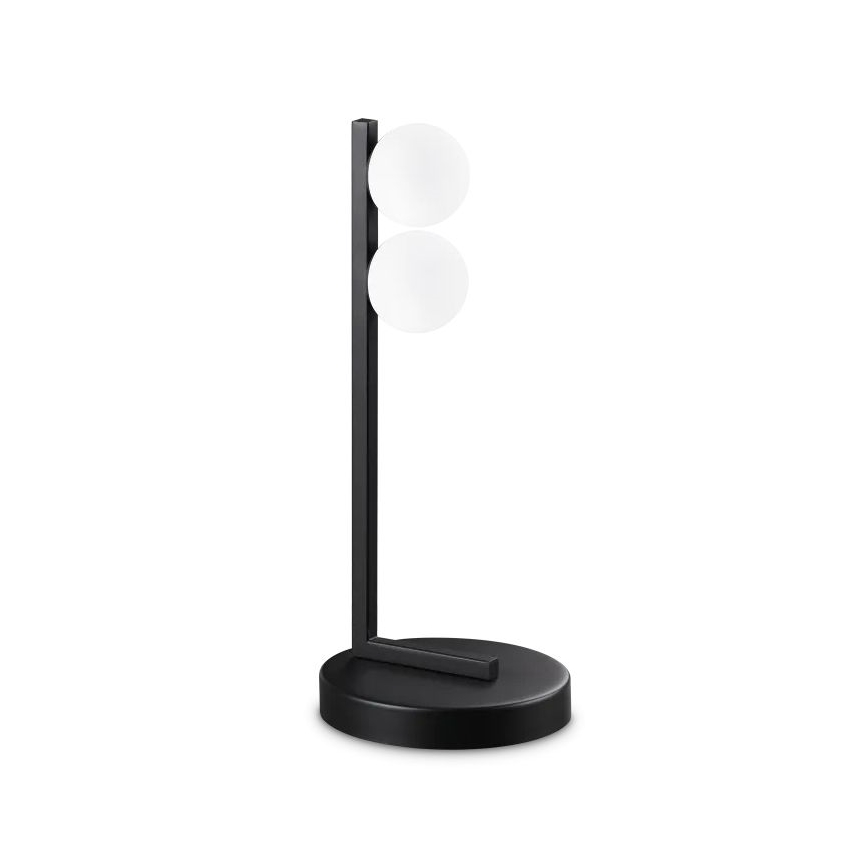 Ideal Lux - Lampe de table PING PONG 2xLED/3W/230V CRI 90 noir