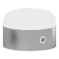 Ideal Lux - Lampe de table tactile à intensité variable MIGNON LED/5W/5V d. 10 cm CRI 90 chrome brillant