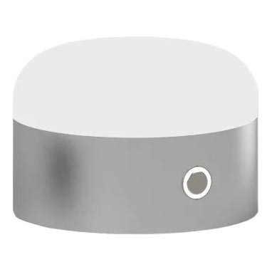 Ideal Lux - Lampe de table tactile à intensité variable MIGNON LED/5W/5V d. 10 cm CRI 90 chrome brillant