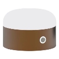 Ideal Lux - Lampe de table tactile à intensité variable MIGNON LED/5W/5V d. 10 cm CRI 90 marron