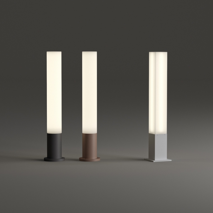 Ideal Lux - Lampe d'extérieur EDO OUTDOOR 1xGX53/15W/230V 79 cm IP65 marron
