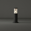 Ideal Lux - Lampe d'extérieur TRONCO 1xE27/42W/230V 40 cm IP65 noire