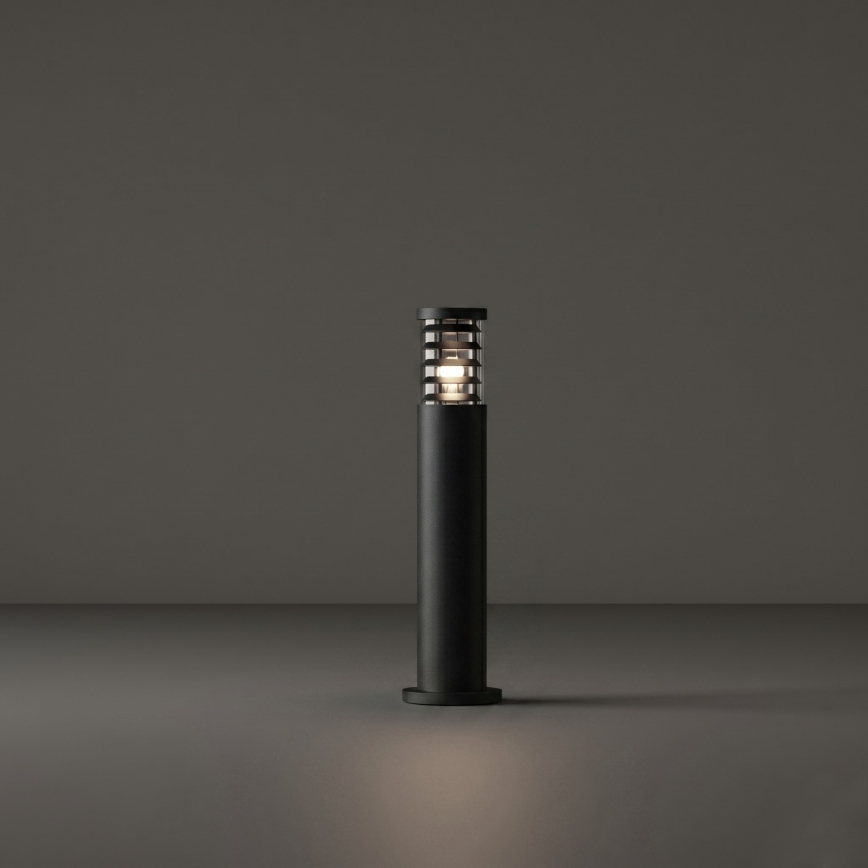 Ideal Lux - Lampe d'extérieur TRONCO 1xE27/42W/230V 60 cm IP65 noire