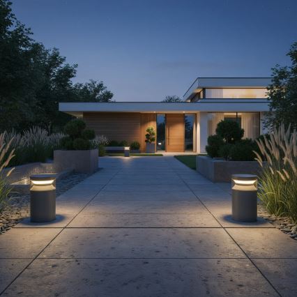 Ideal Lux - Lampe extérieure BOEING LED/14W/230V 15 cm CRI 90 IP65 anthracite