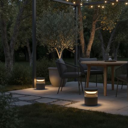 Ideal Lux - Lampe extérieure BOEING LED/14W/230V 15 cm CRI 90 IP65 noir