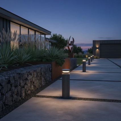 Ideal Lux - Lampe extérieure BOEING LED/14W/230V 40 cm CRI 90 IP65 noir