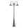 Ideal Lux - Lampe extérieure CIMA 2xE27/52W/230V 216 cm IP43 marron