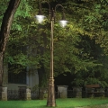 Ideal Lux - Lampe extérieure CIMA 2xE27/52W/230V 216 cm IP43 patine