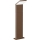 Ideal Lux - Lampe extérieure STYLE LED/8,5W/230V 4000K 50 cm CRI 90 IP54 marron