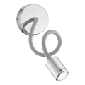 Ideal Lux - Lampe LED flexible FOCUS LED/4W/230V IRC 90 chrome brillant