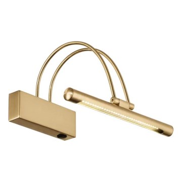 Ideal Lux - Lampe LED pour tableau BOW LED/3,5W/230V IRC 90 26 cm dorée
