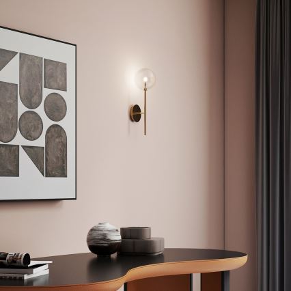 Ideal Lux - Lampe murale LED EQUINOXE 1xG4/2W/230V laiton/transparent