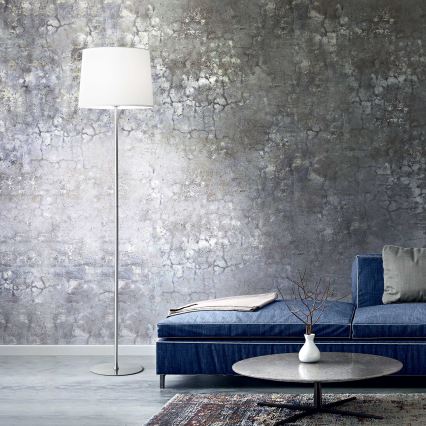 Ideal Lux - Lampenfuß SET UP 1xE27/42W/230V glänzendes Chrom
