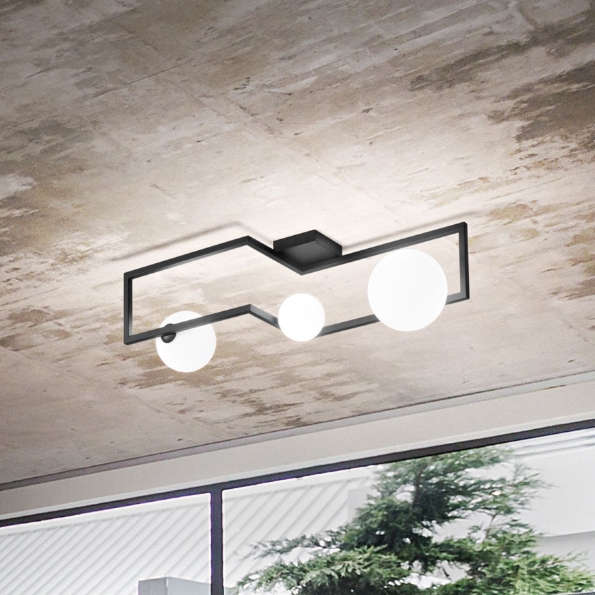 Ideal Lux - LED-Anbauleuchte ANGOLO 3xG9/3W/230V schwarz