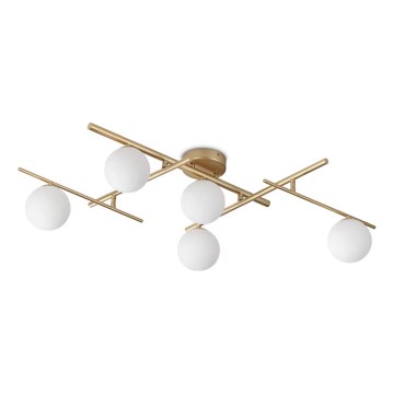 Ideal Lux - LED-Anbauleuchte ATLAS 5xG9/3W/230V golden