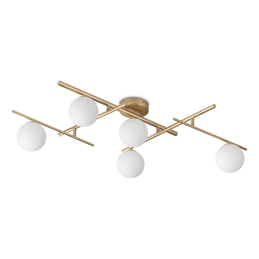 Ideal Lux - LED-Anbauleuchte ATLAS 5xG9/3W/230V golden